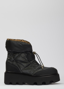 Стеганые ботинки Loriblu черного цвета, фото